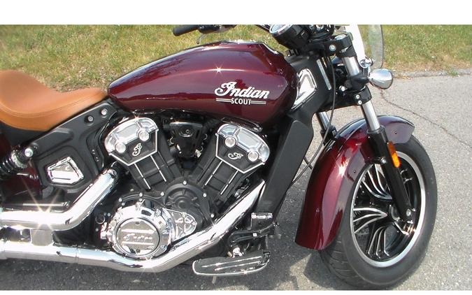 2023 SCOUT ABS, MAROON METALLIC, 49ST - Indian Motorcycle