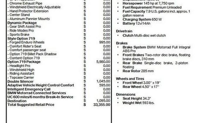 2026 BMW R 1300 GS Adventure