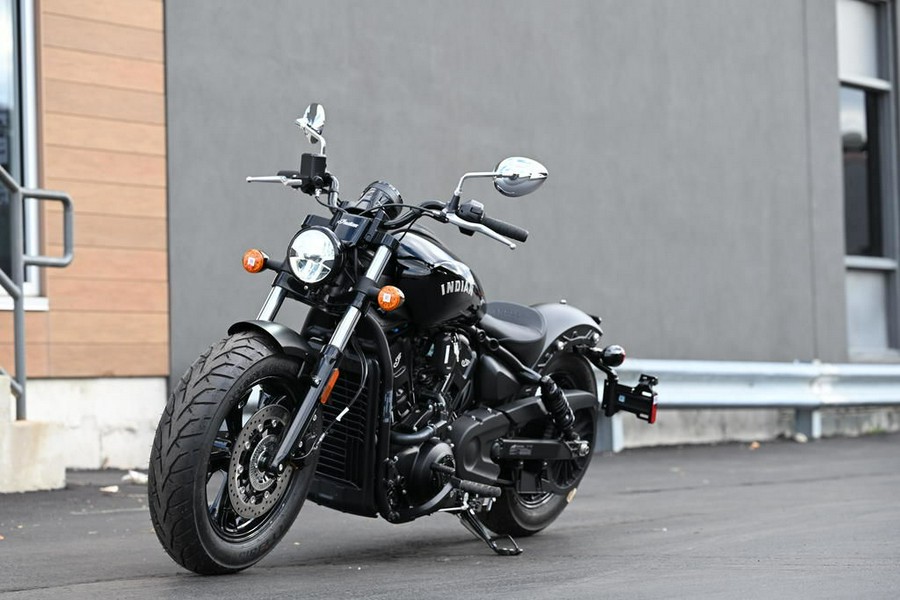 2025 Indian Motorcycle® Scout® Sixty Bobber Black Metallic