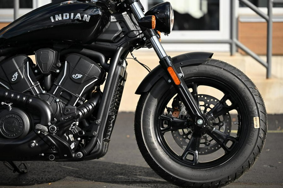 2025 Indian Motorcycle® Scout® Sixty Bobber Black Metallic