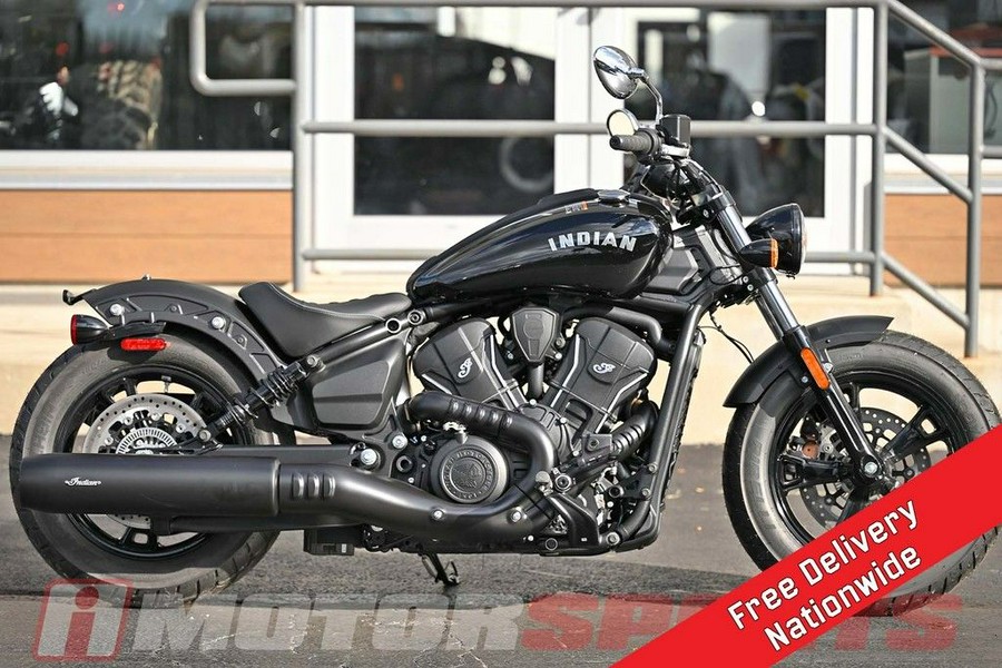 2025 Indian Motorcycle® Scout® Sixty Bobber Black Metallic