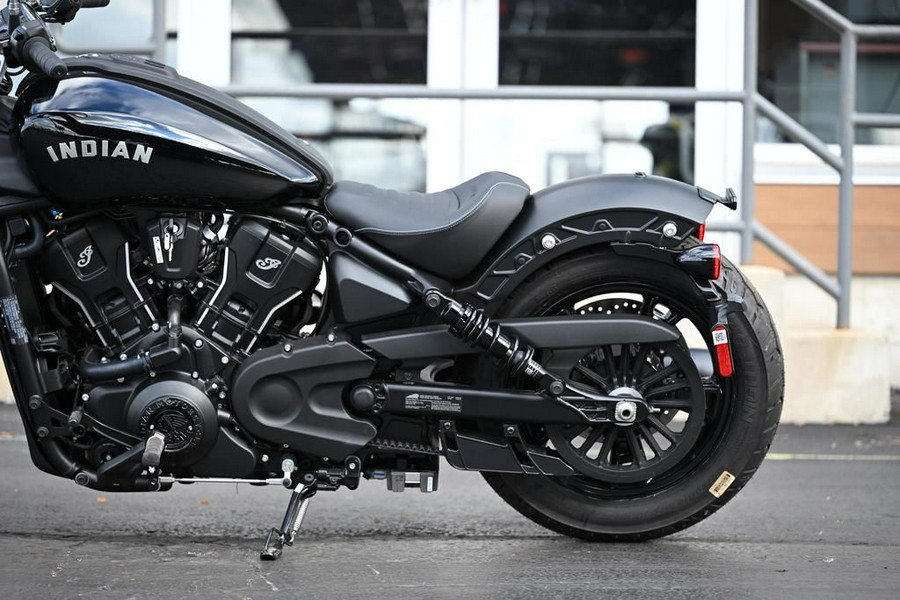 2025 Indian Motorcycle® Scout® Sixty Bobber Black Metallic