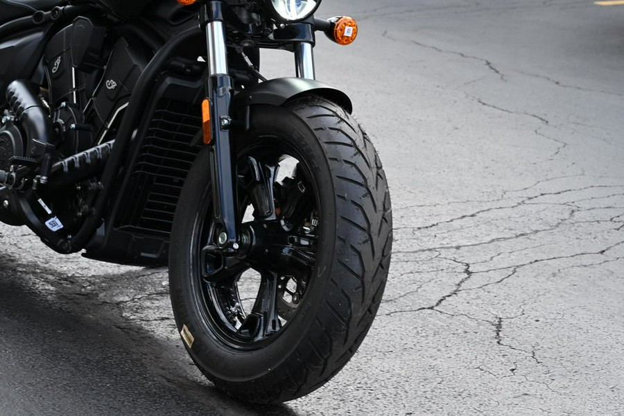 2025 Indian Motorcycle® Scout® Sixty Bobber Black Metallic