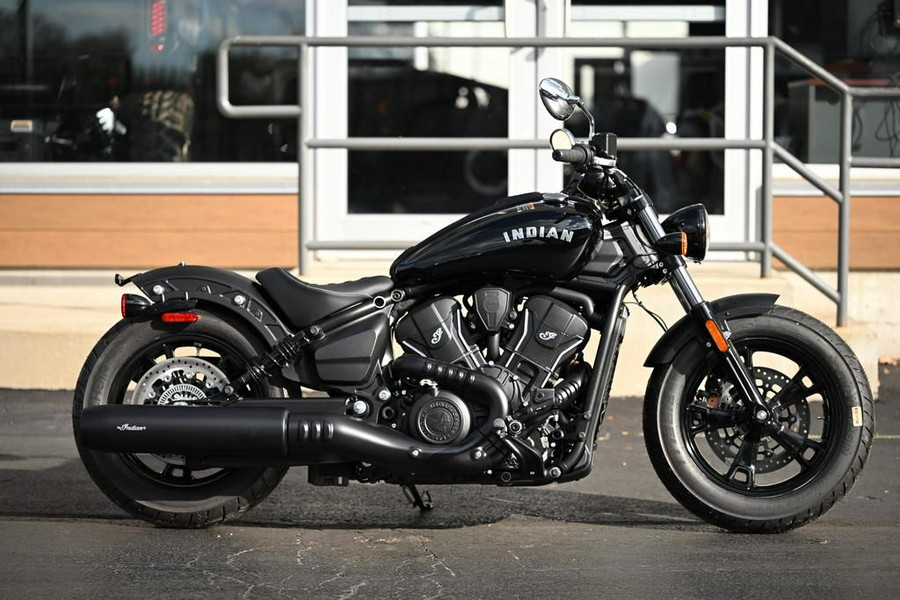 2025 Indian Motorcycle® Scout® Sixty Bobber Black Metallic