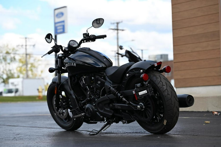 2025 Indian Motorcycle® Scout® Sixty Bobber Black Metallic