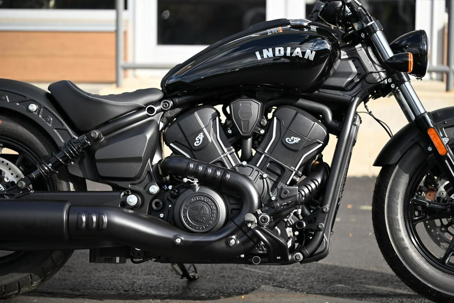 2025 Indian Motorcycle® Scout® Sixty Bobber Black Metallic