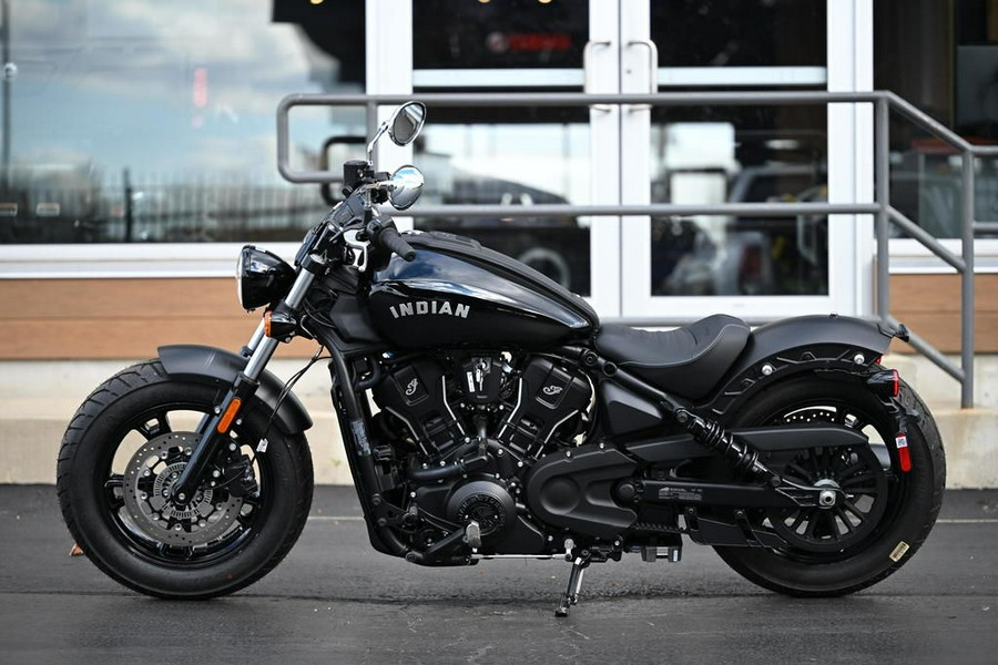 2025 Indian Motorcycle® Scout® Sixty Bobber Black Metallic