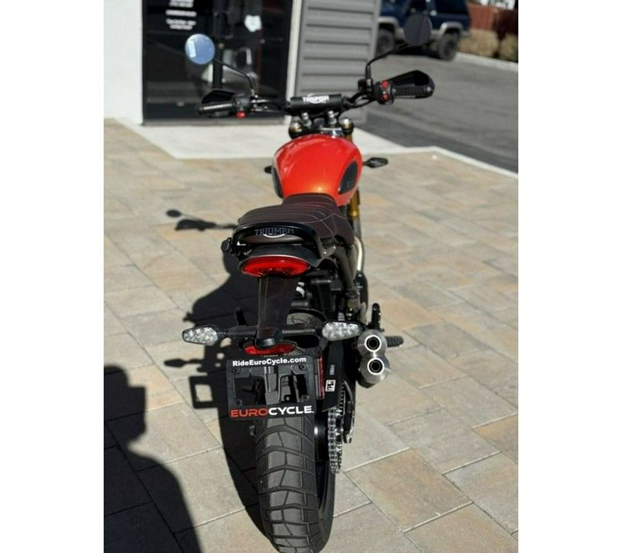 2026 Triumph Scrambler 400 X Baja Orange/Aluminium