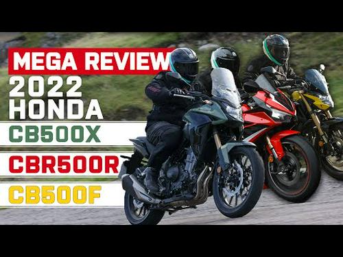 New Honda CBR500R, Honda CB500X & Honda CB500F Review 2022 | Honda CB500 Launch Ride Test 2022