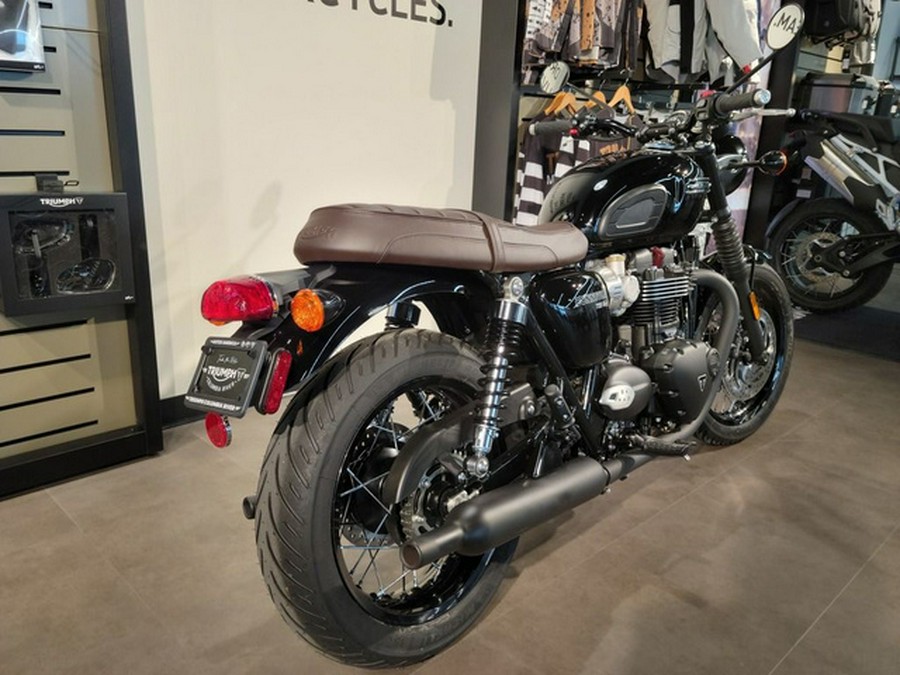 2024 Triumph Bonneville T120 Black Jet Black Black