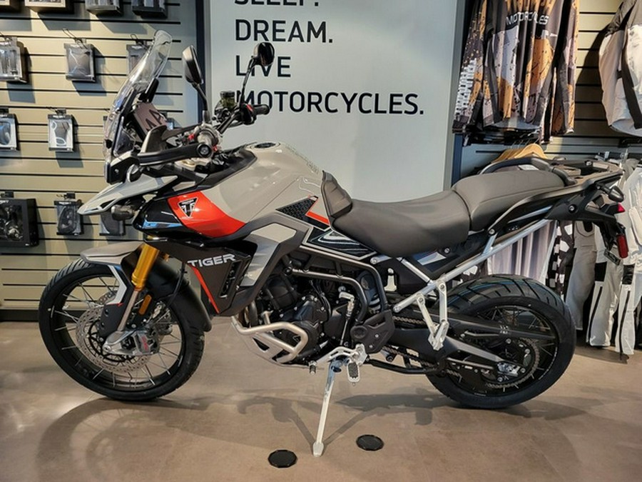 2024 Triumph Tiger 900 Rally Pro Ash Grey / Intense Orange Rally Pro