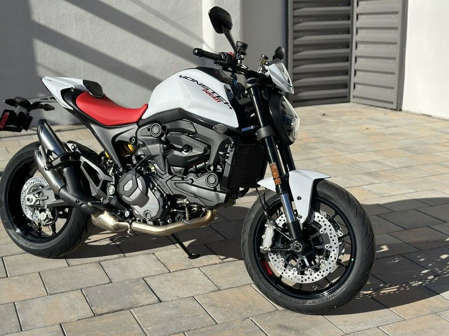 2024 Ducati Monster Plus Iceberg White