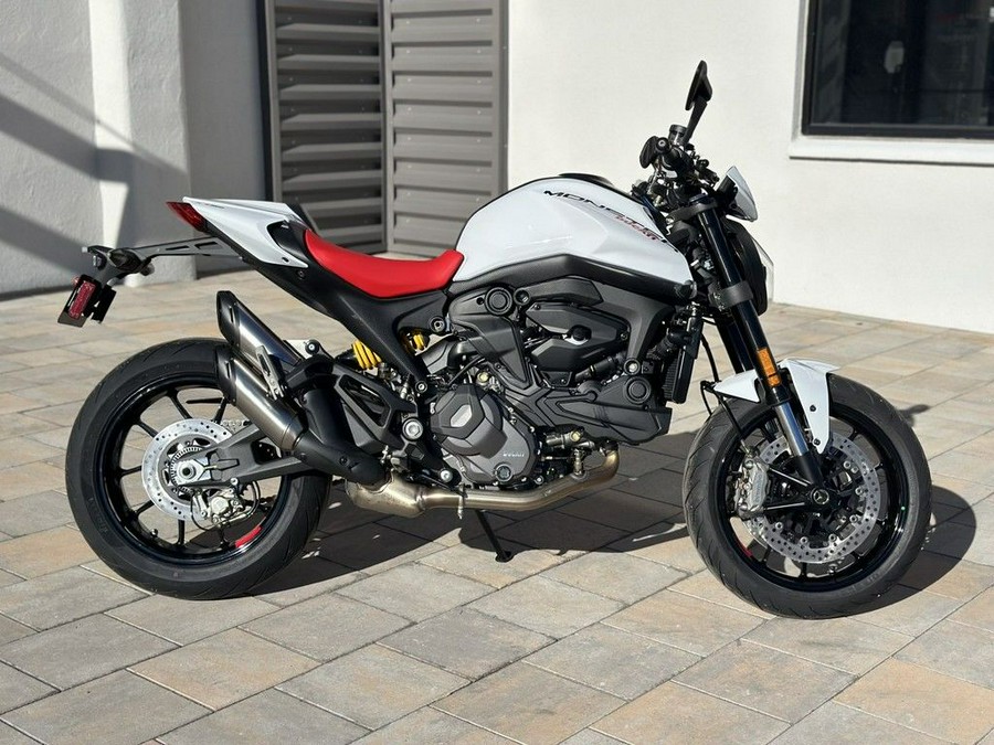 2024 Ducati Monster Plus Iceberg White