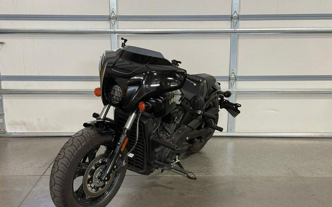 2021 Indian Scout Bobber Sixty Thunder Black