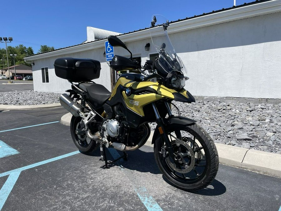 2019 BMW F 750 GS Austin Yellow Metallic Premium