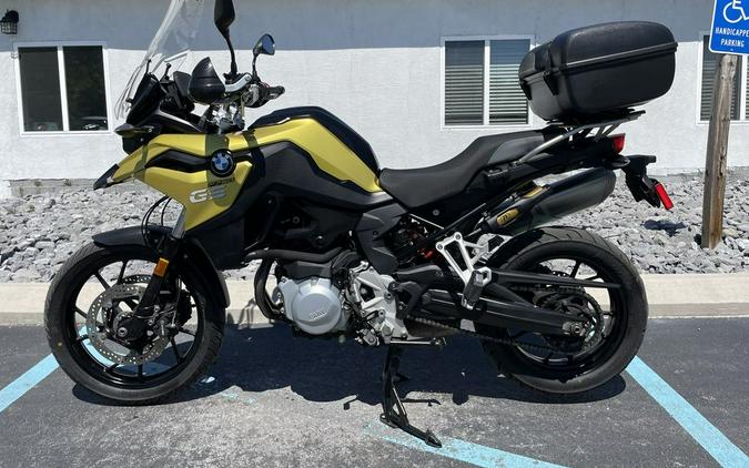 2019 BMW F 750 GS Austin Yellow Metallic Premium