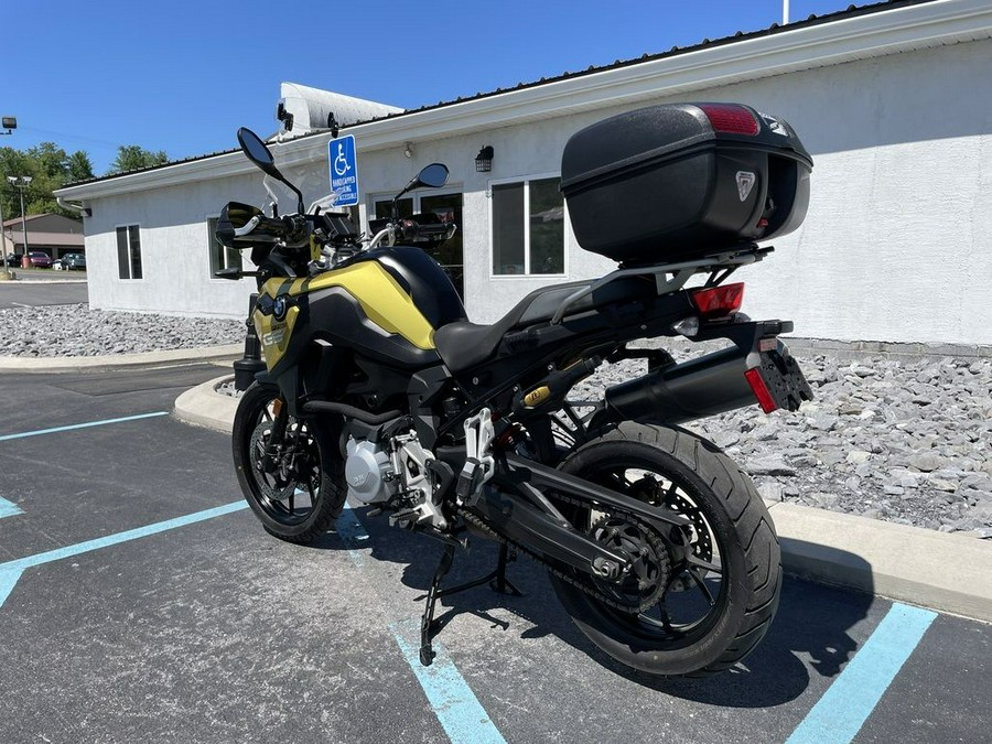 2019 BMW F 750 GS Austin Yellow Metallic Premium