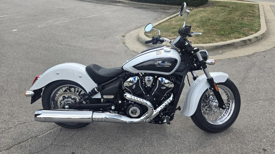 2025 Indian Motorcycle® Scout® Classic Limited +Tech Ghost White Metallic