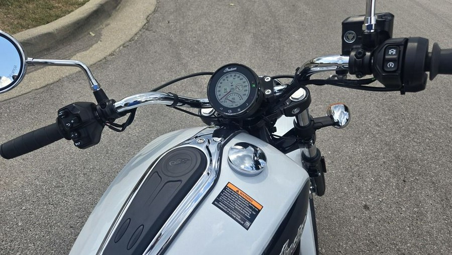 2025 Indian Motorcycle® Scout® Classic Limited +Tech Ghost White Metallic