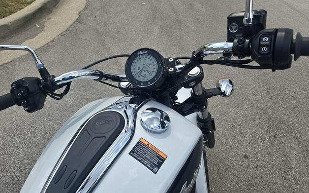 2025 Indian Motorcycle® Scout® Classic Limited +Tech Ghost White Metallic