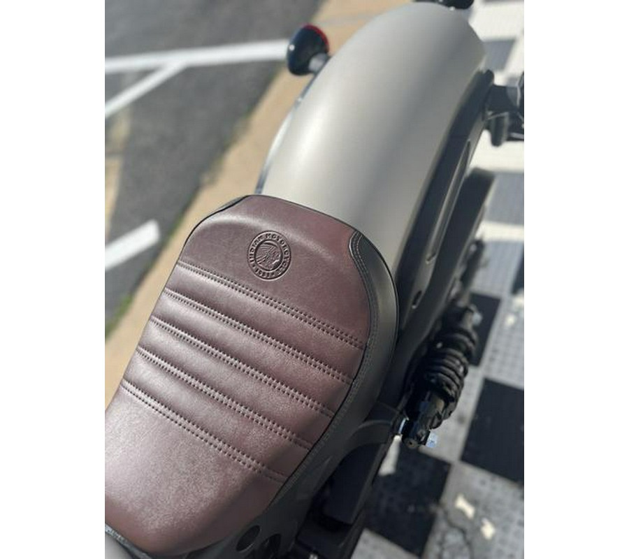 2024 Indian Motorcycle® Scout® Bobber Twenty ABS Silver Quartz Smoke