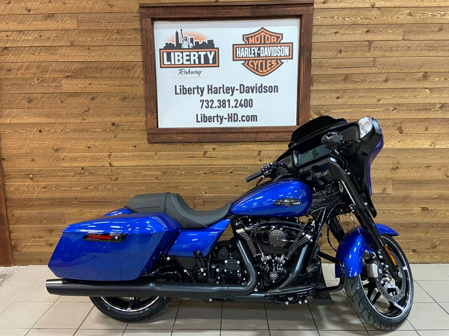 2024 Harley-Davidson Street Glide® Blue Burst - Black Finish FLHX