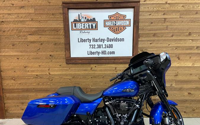 2024 Harley-Davidson Street Glide® Blue Burst - Black Finish FLHX