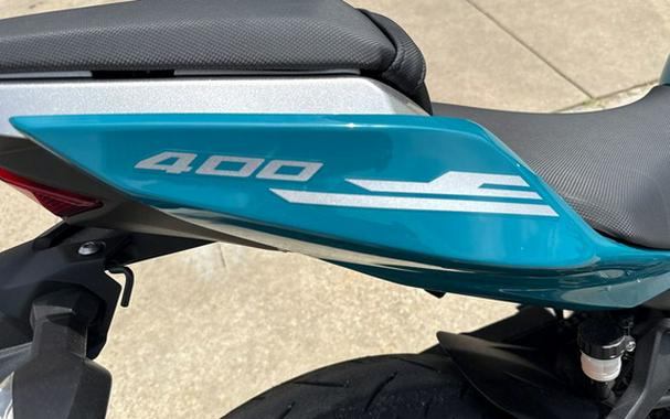 2021 Kawasaki Ninja 400 ABS Pearl Nightshade Teal/Metallic Spar ABS Passion Red