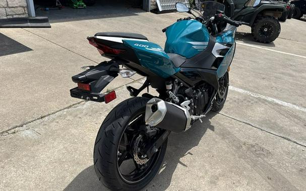 2021 Kawasaki Ninja 400 ABS Pearl Nightshade Teal/Metallic Spar ABS Passion Red