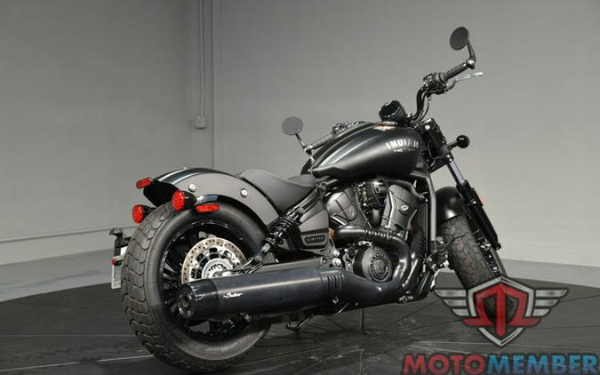 2025 Indian Scout Bobber Limited +Tech Black Smoke