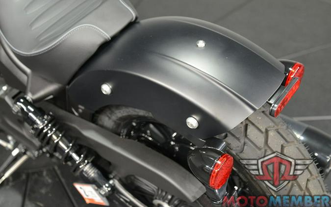 2025 Indian Scout Bobber Limited +Tech Black Smoke