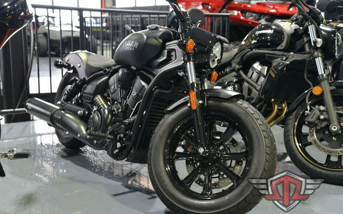 2025 Indian Scout Bobber Limited +Tech Black Smoke