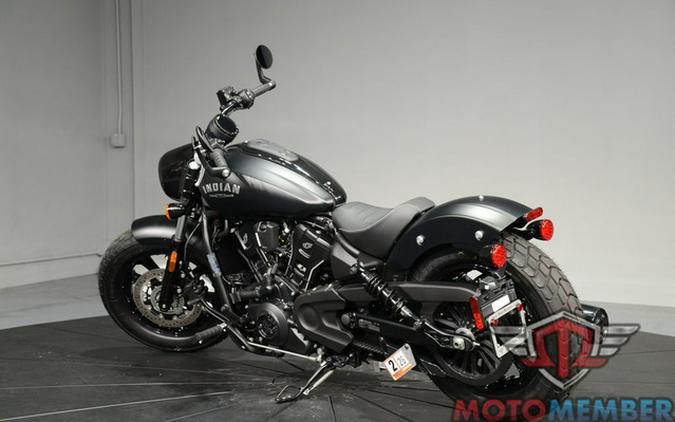 2025 Indian Scout Bobber Limited +Tech Black Smoke