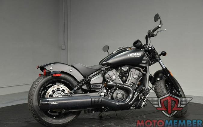 2025 Indian Scout Bobber Limited +Tech Black Smoke