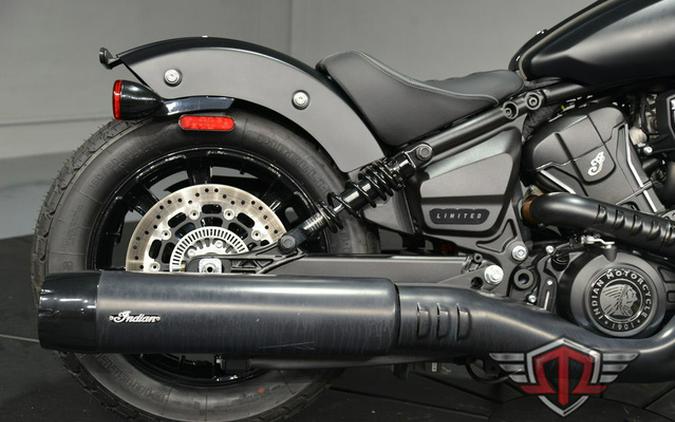 2025 Indian Scout Bobber Limited +Tech Black Smoke