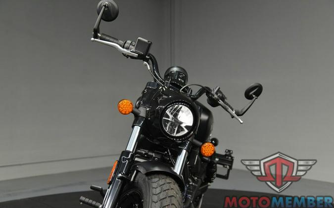 2025 Indian Scout Bobber Limited +Tech Black Smoke