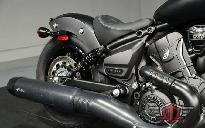 2025 Indian Scout Bobber Limited +Tech Black Smoke