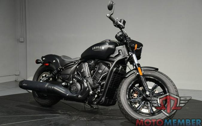 2025 Indian Scout Bobber Limited +Tech Black Smoke