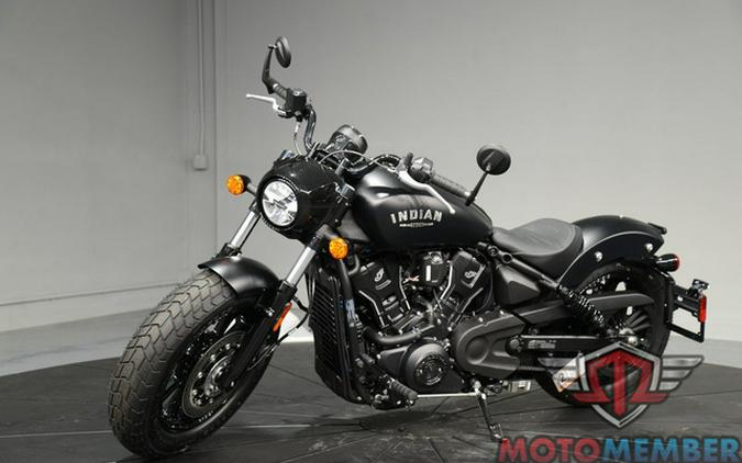 2025 Indian Scout Bobber Limited +Tech Black Smoke