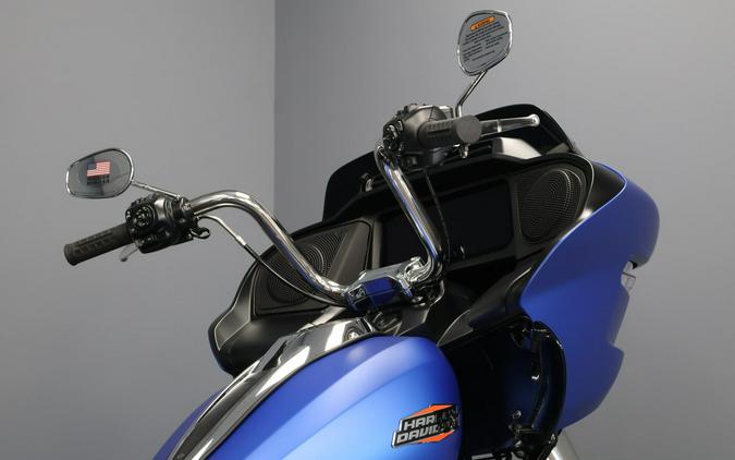 2026 Harley-Davidson® Road Glide® Aurora Blue Denim Chrome Trim