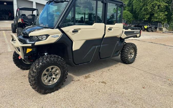 2024 Can-Am® Defender MAX Limited HD10 Desert Tan & Timeless Black