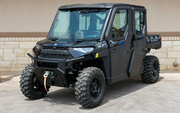 New 2024 POLARIS RANGER CREW XP 1000 NORTHSTAR EDITION ULTIMATE AZURE CRYSTAL METALLIC