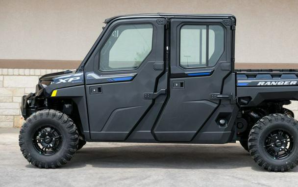 New 2024 POLARIS RANGER CREW XP 1000 NORTHSTAR EDITION ULTIMATE AZURE CRYSTAL METALLIC