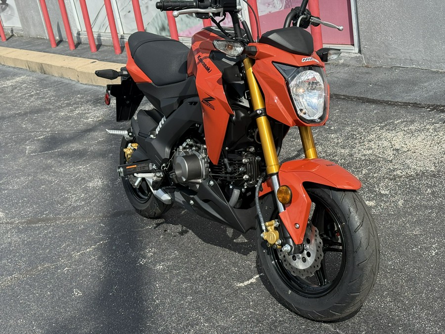 2026 Kawasaki Z125 PRO Pearl Lava Orange - 34879T
