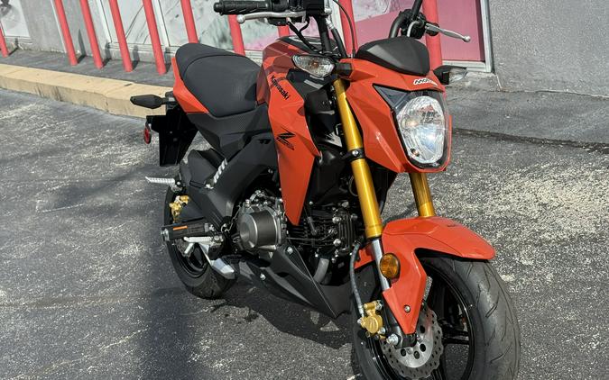 2026 Kawasaki Z125 PRO Pearl Lava Orange - 34879T