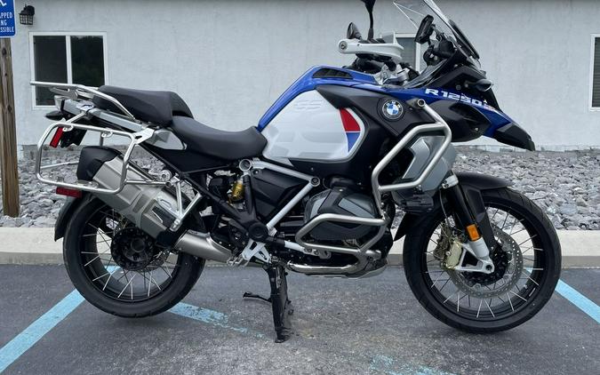 2020 BMW R 1250 GS Adventure Light White/Racing Blue Met/Racing Red Low Susp