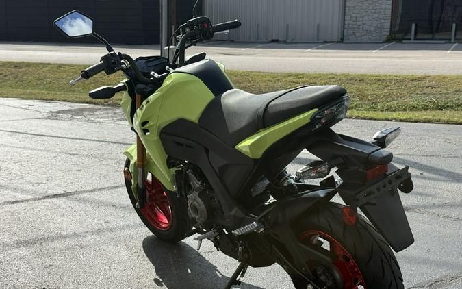 2026 Kawasaki Z125 PRO Metallic Yellowish Green - 00128T