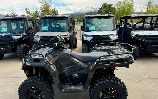 2024 Polaris Industries SPORTSMAN 570 TRAIL ULTIMATE RIDE COMMAND EDITION - GRANITE GRAY