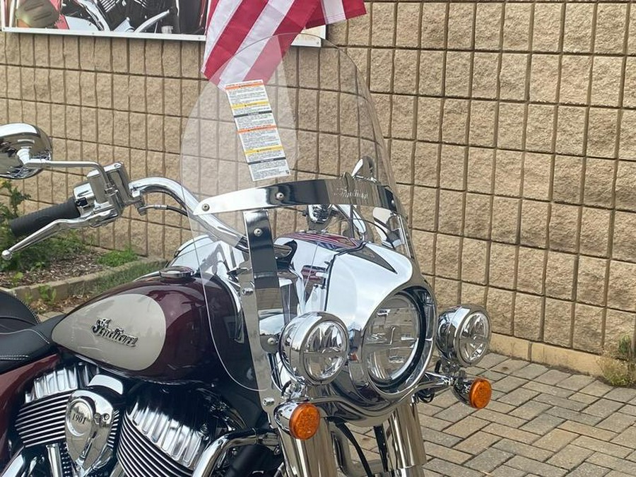 2025 Indian Motorcycle® Springfield® Maroon Metallic/Silver Quartz Metallic