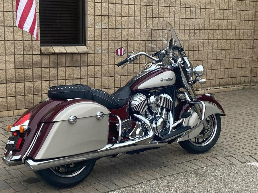 2025 Indian Motorcycle® Springfield® Maroon Metallic/Silver Quartz Metallic